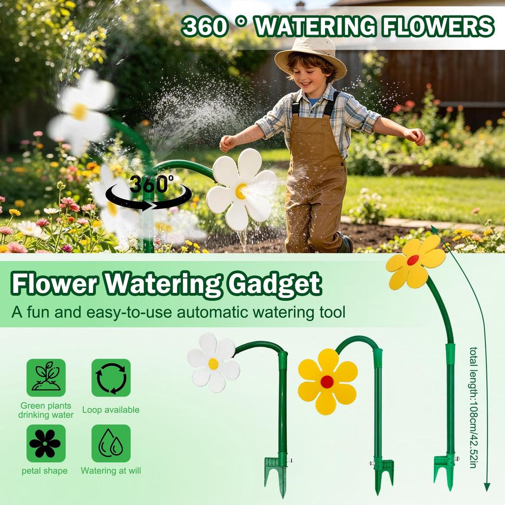 Yard Dancing Watering Sprinkler Sprayer Nozzle Garden Irrigation Tools