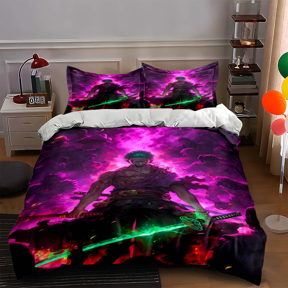

Vibrant sword warrior Bedding Duvet cover sets Duvet covers Pillowcases gifts (1 * Duvet Cover 2 * Pillowcases, without duvet insert) 135x200cm