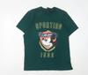Disney Men's Green Mickey Mouse Graphic T-Shirt, Size M