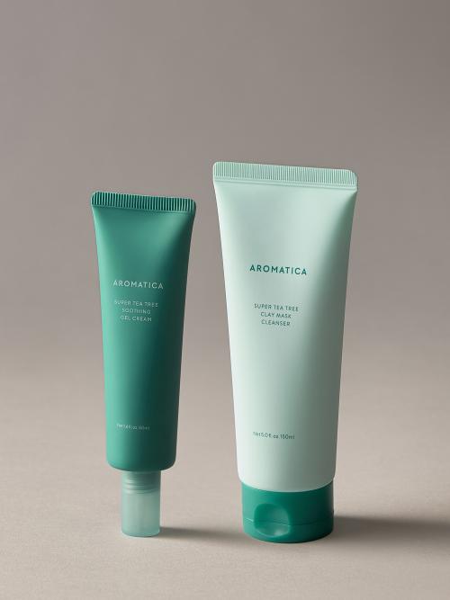 

Aromatica [trouble Soothing Care] Super Tea Tree Soothing Gel Cream+mask Cleanser Set NONE