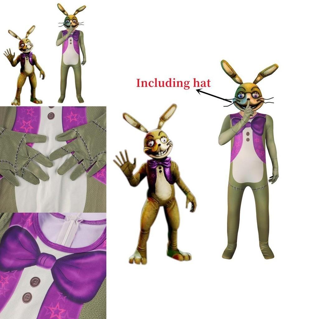 Five Nights At Freddy's Halloween Role Playing Cosplay Children's Jumpsuit Costume