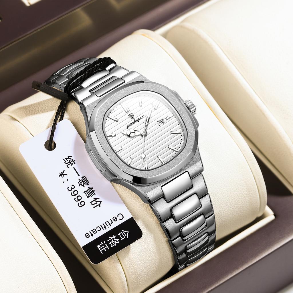 Luxe Dameshorloge Ultra-dun Lichtgevend Kwarts Horloge