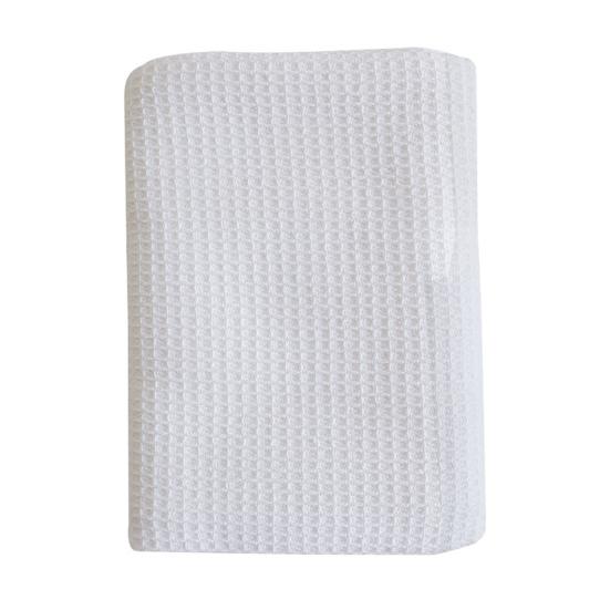 Waffle Design Washing Towels Skin-Friendly Cotton Plain Anti-Fade Dish Towels