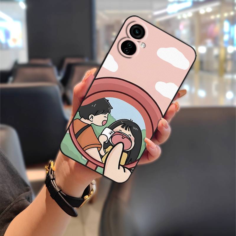 Graffiti TPU Phone Case For Tecno Camon19/19Pro 4G Couple Dirt-resistant Silicone Anti-dust Shockproof Waterproof Cute