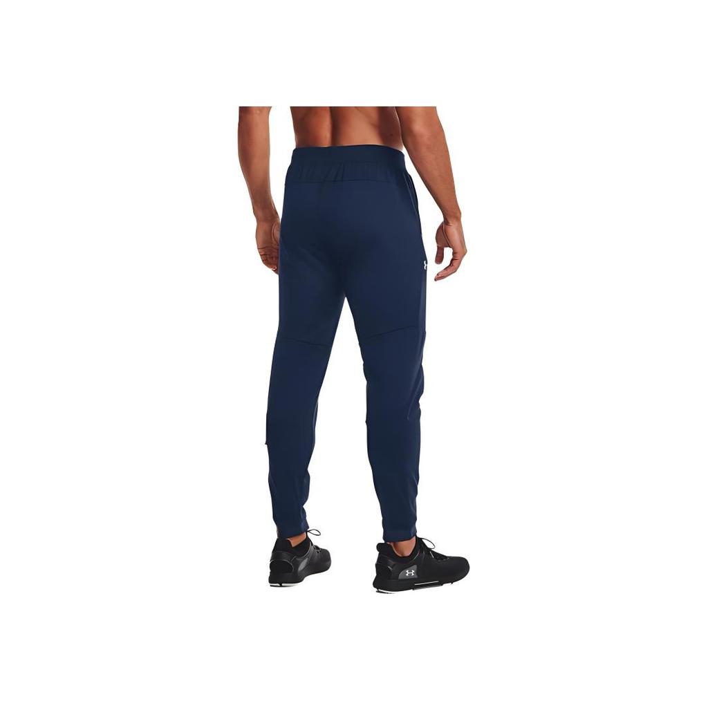Under Armour Training Fleece Pants Men Bottoms Navy 1359147-408