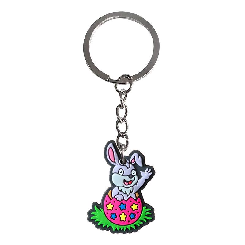 Easter Egg & Rabbit Keychain Pendants - Backpack Charms