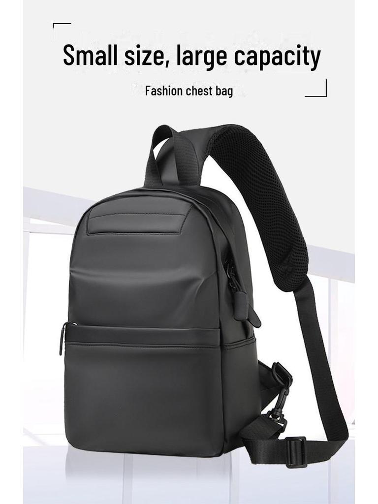 Unisex Wasserdichte Brust- und Schultertasche - Stilvolle, Leichte, Hochwertige Pendler- und Reisetasche.