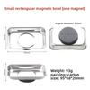 Round /Square Magnetic Bowl, Durable with Magnetic Stainless Steel Parts Tray for Easy Access and Prevention of Parts Loss