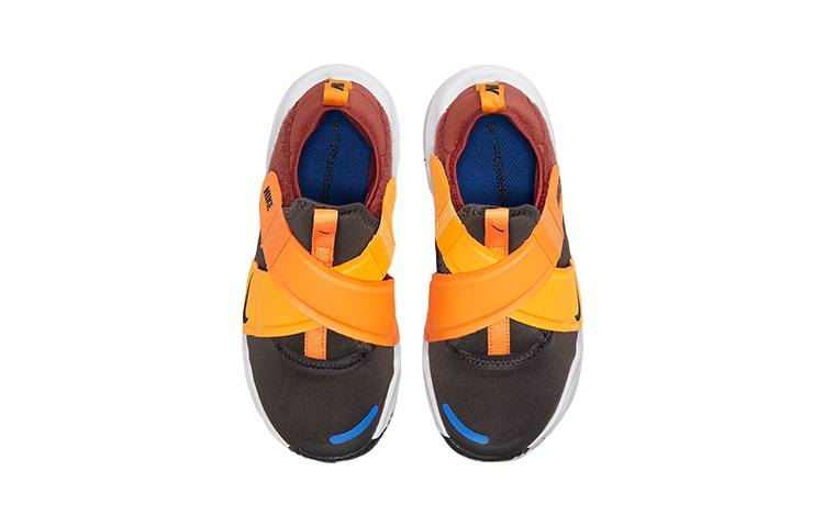 Nike Flex Advance Low top Running Shoes Black Orange Children Aged 3 7 Years Old CZ0186-200