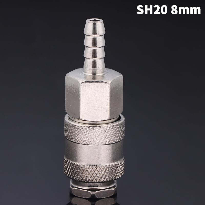 1Pcs Ph20 Sh20 C-Type Quick Release Connectors Quick Release Air Hose Fittings Coupling Compressor Tool Air Compressor Parts