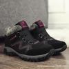 Cotton Shoes, Velvet Warm Large Size Cotton Shoes, Non-slip Old Winter Hiking Cotton Shoes