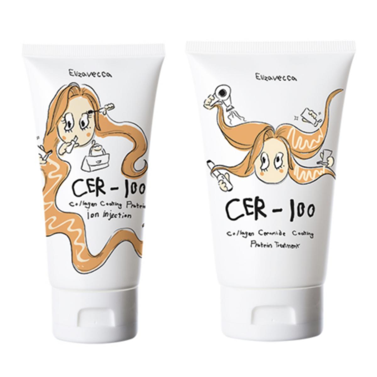 

[ELIZABECCA] CER-100 Коллагеновый Церамидный Покрывающий Протеиновый Уход 100 мл Treatment + Ion Injectio