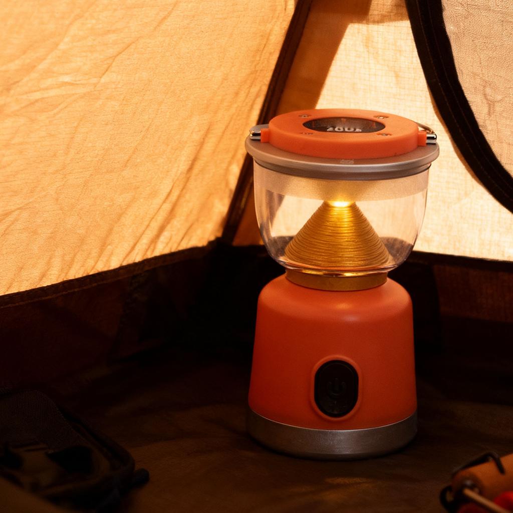 Camping Lantern 3 Brightness Levels Lightweight Campsite Light with Magnetic Base and Hook for Outdoor