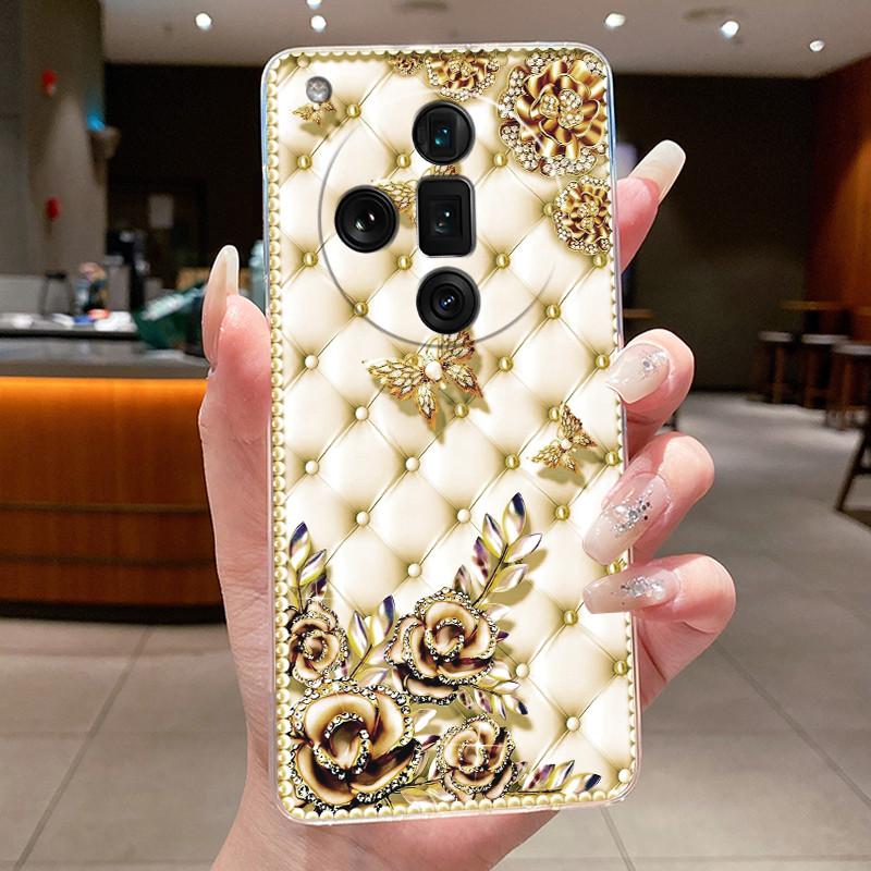 

Casing For Oppo Find X7 Ultra Pro / X7 5G Luxury Dragon Cute Cool Boys Girls Transparent Soft TPU Back Case Clear Silicone Cover Oppo Find X7 Pro