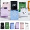 Simple 2024-2025 Calendar Creative Monthly Planner Gift Standing Flip Calendar  Desk Decoration
