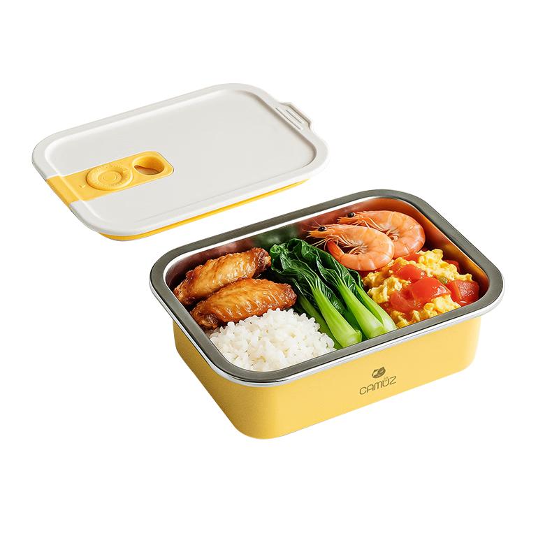 CAMUZ 316 Stainless Steel Microwaveable Bento Box