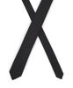 BOSS Pure Silk Jacquard Made in One Black Men's Tie, Italy, Size,
