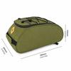 Hook and Loop Bike Trunk Bag Oxford Cloth Bike Rear Seat Bag Bicycle Rear Rack Bag  City Bike Use