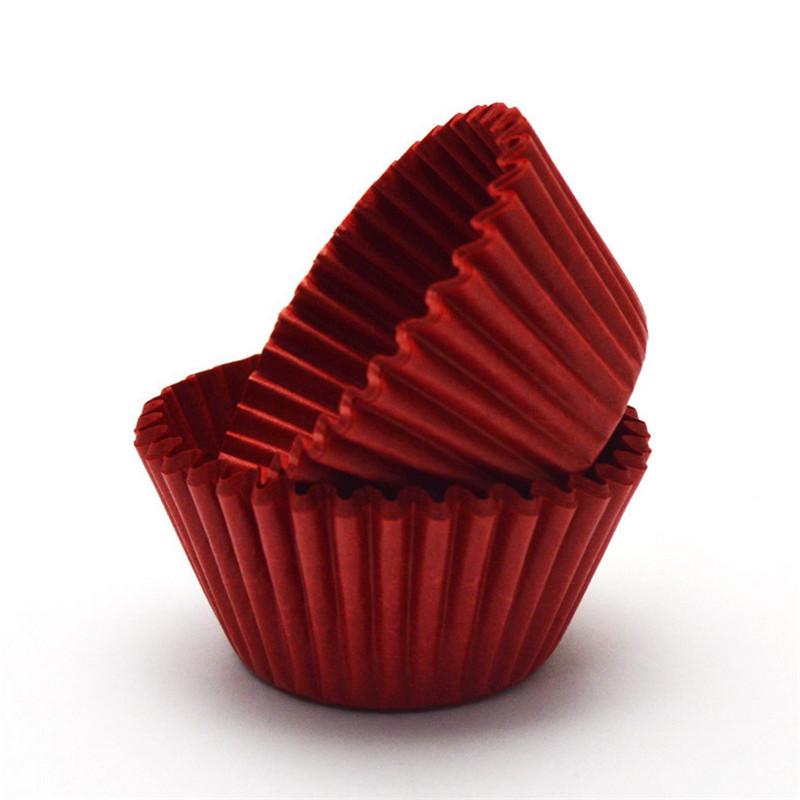 500/1000 Pcs Chocolate Paper Muffin Cupcake Liner Baking Cups Cake Stand Decorating for Party Wedding Cupcakes Cases