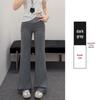 Women's Spring Polka Dot High-Waisted Micro-Flare Pants - Slimming and Versatile