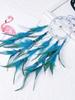 Blue Feather Dream Catcher Wind Chimes Creative Handmade Bedroom Wall Hanging Ornaments Birthday Festival Gifts Home Decorations