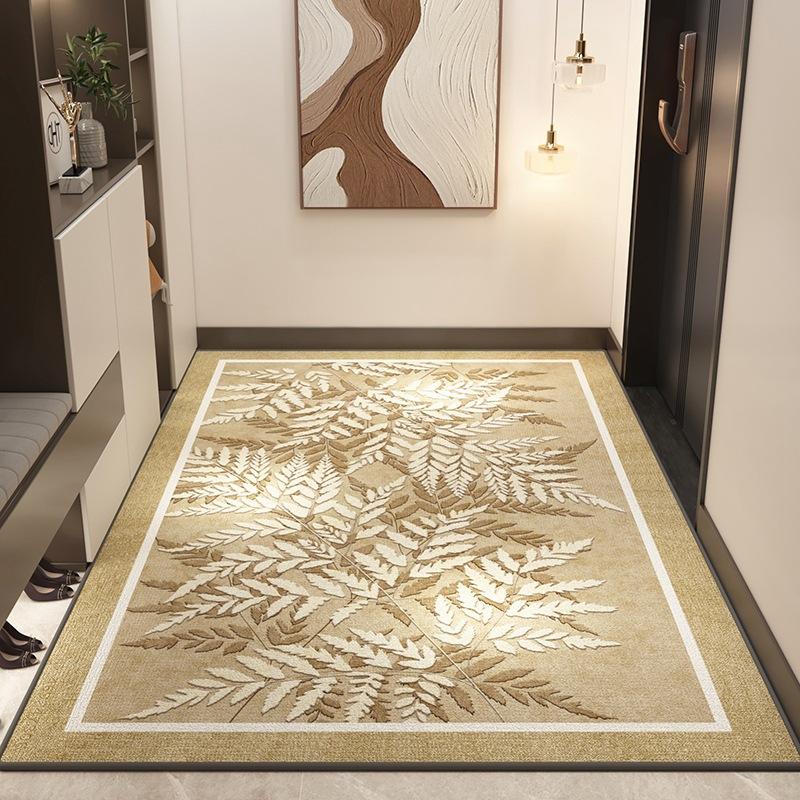 Household Entrance Mat Entrance Door Foyer Foot Mat Living Room Foot Mat Dirt Resistant Carpet