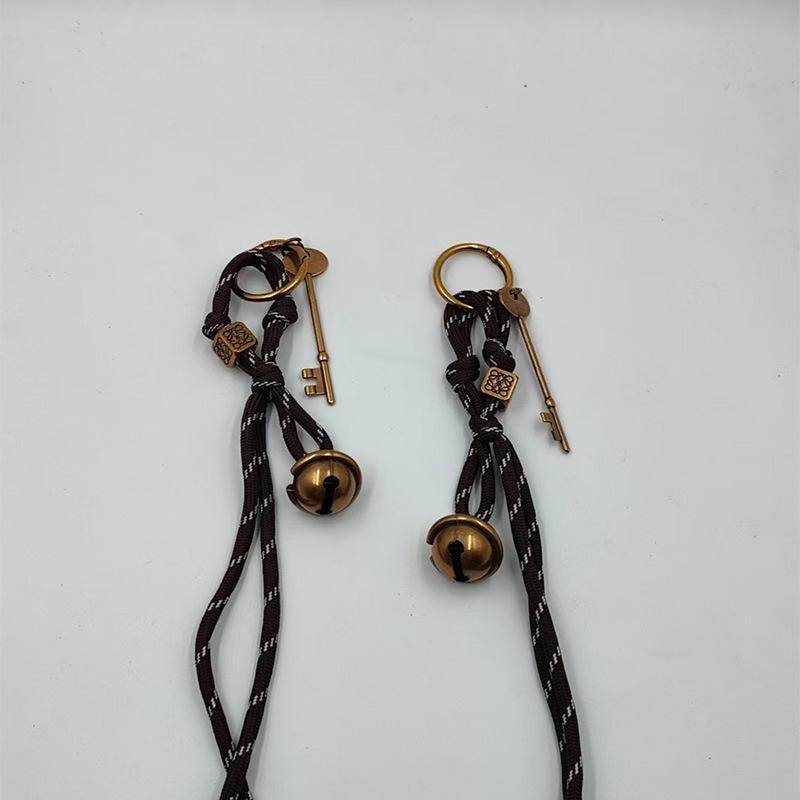 Color Block Anti-lost Phone Lanyard & Keychain Pendant кофейный