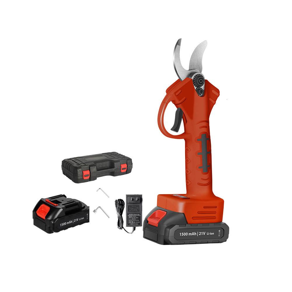 Portable Rechargeable Pruning Shears Multifunctional Green Belt Pruning Scissors Garden High Branch Fruit Tree Cutter