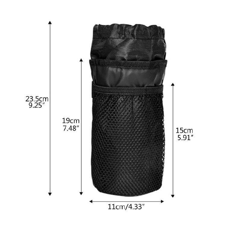 Bike Handlebar Stem Bag Cup Drink Holder Insulated Stem Bag Bike Storage Pouch