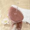 1Pcs Home Hair Washing Tool Leaf Hair Wash Massage Brush Scalp Cleansing Massage Shampoo Comb Hair Brush