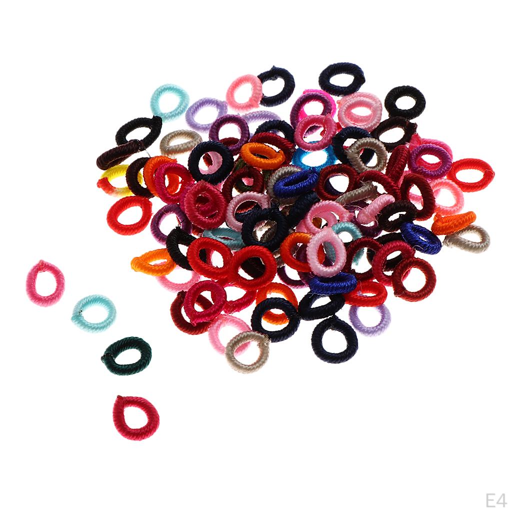 100x Round Chinese Knots Spacer Bead Jewelry Making Accessories