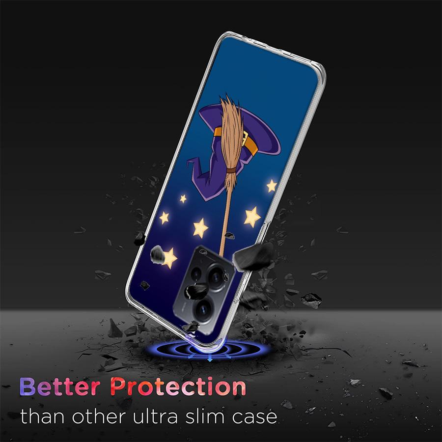 Halloween Wizard Hat Horror Fun Phone Case For Redmi 12 13C 12C 15C 9 10 10C Note 13 Pro Plus 14 15 Pro 9T 9C 9A TPU Soft Cover