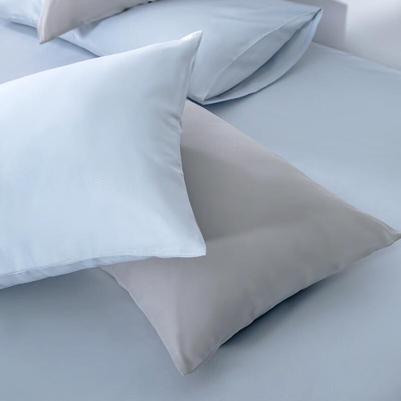 One's Member Pure Cotton Linen-Look Pillowcase Pair