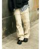 Saendeusaundeu Twoway Utility Cargo Pants Beige