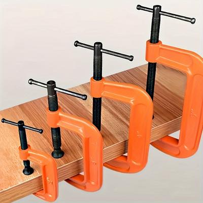 2 peças de acessórios em forma de G de 3/5 polegadas Acessórios para marcenaria Acessórios de ferro Acessórios potentes Acessórios para ferramentas manuais