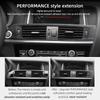 For BMW X3 F25 X4 F26 Made of Alcantara Center Console Air Vent Outlet Trim Frame Performance Stickers Car Interior Accessories