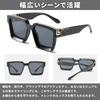 Millionaire Hip Gold Frame [PLEAVIT] Sunglasses, Square, Oversized, Celebrity, Hop, Rapper, Eyewear,