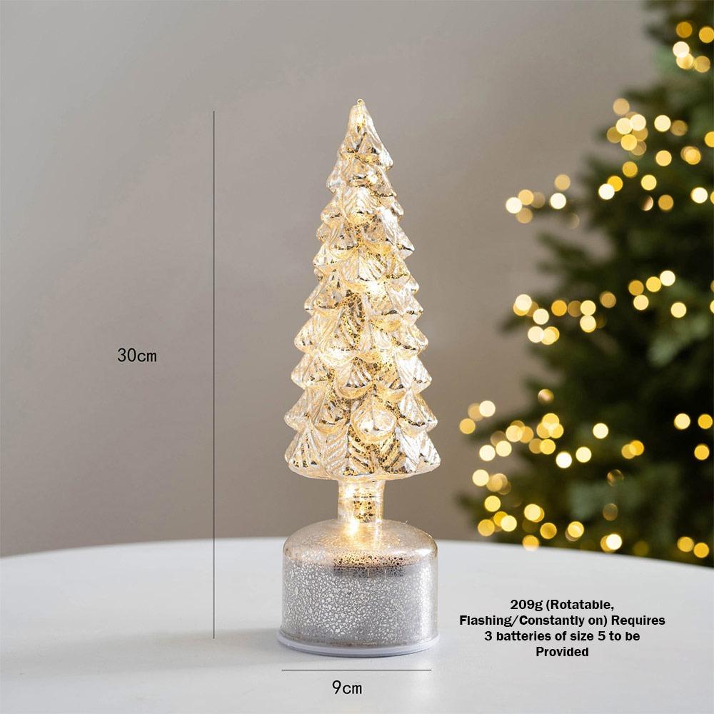 Rotating Christmas Tree Light LED Lamp Christmas Ambient Lighting  Festival Favors