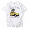 Mode ROAD TRIP Radfahren Radsport T-Shirt Outdoor Auto Aufdruck Kreatives Rennrad Weiß Hipster Herren Kleidung Bequem