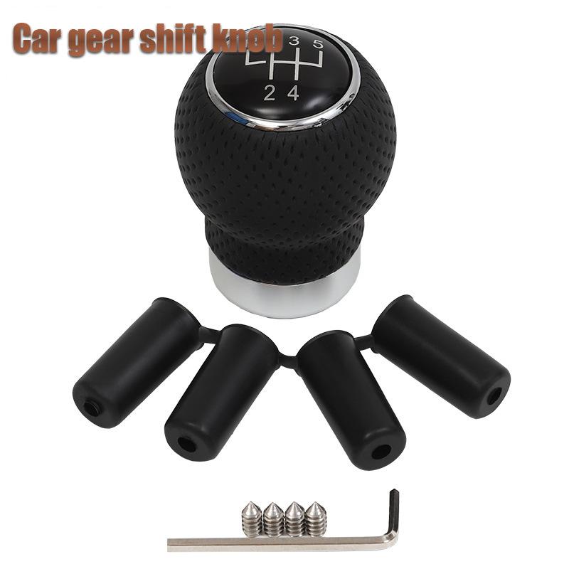 universal handle head knob, gear shift lever, handball gear, automotive parts Top left 5-speed R