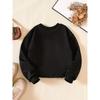 Kids Sweatshir tCreative Letter Pattern Round-Neck Sweatshirt, Stylish And Casual, Perfect for Daily Parties, Vacations, And Gifts in Spring