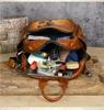 Top Grain Cowhide Retro Large Capacity Women's Backpack, Vegetable Tanned Leather Shoulder Bag, Handmade and Practical.