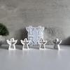 Flexible Silicone Mold Nightlight Molds Creative Project Moulds Silicone Texture for Creating Detailed Angel Decorations