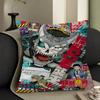 Anime K-Kaiju No Cushion Cover Car Throw Pillow Case For Sofa Car Christmas Gift 40X40Cm 45X45Cm