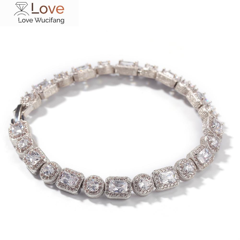 

Браслет из циркония и кристаллов для женщин, стиль темперамента, римский браслет ко Дню святого Валентина