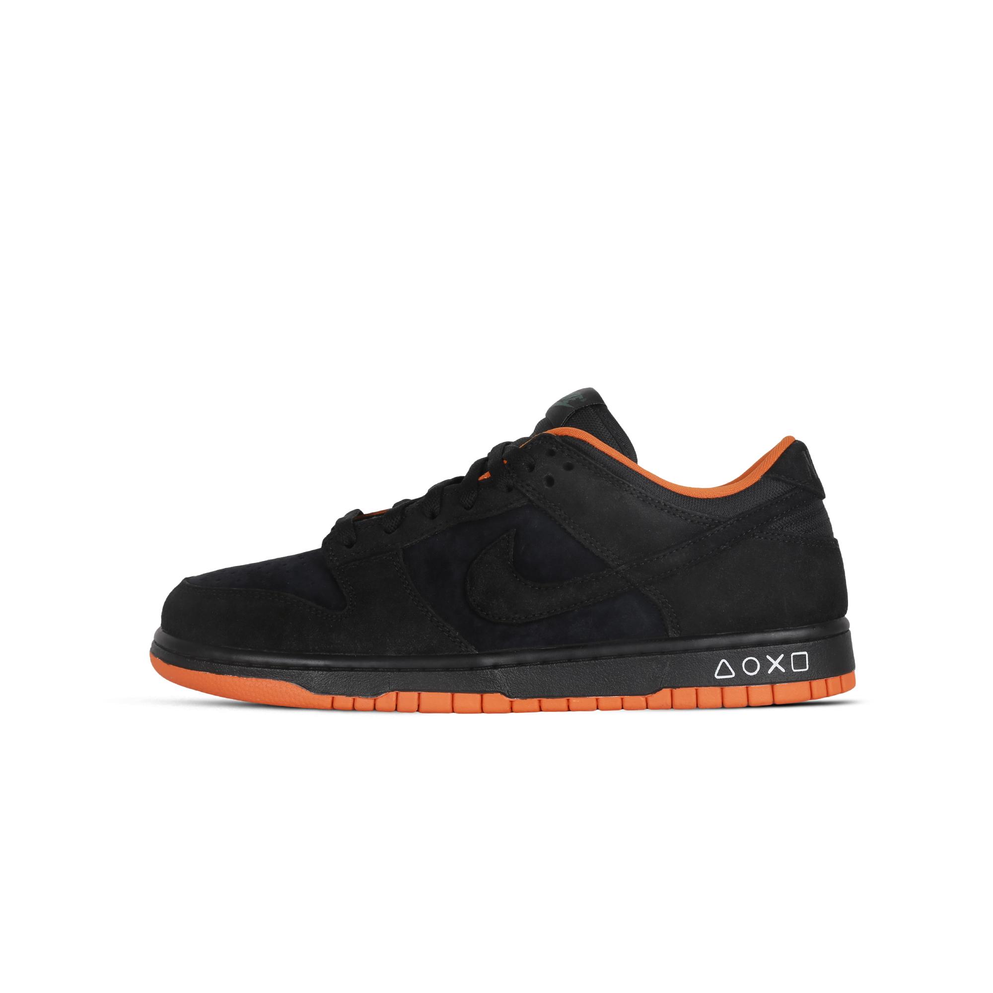 

Nike Dunk Signal Suede Coverage Cushioning Abrasion Resistant Low top Skateboard Shoes Unisex Black Orange DA1469-001(Team1877-) 35.5