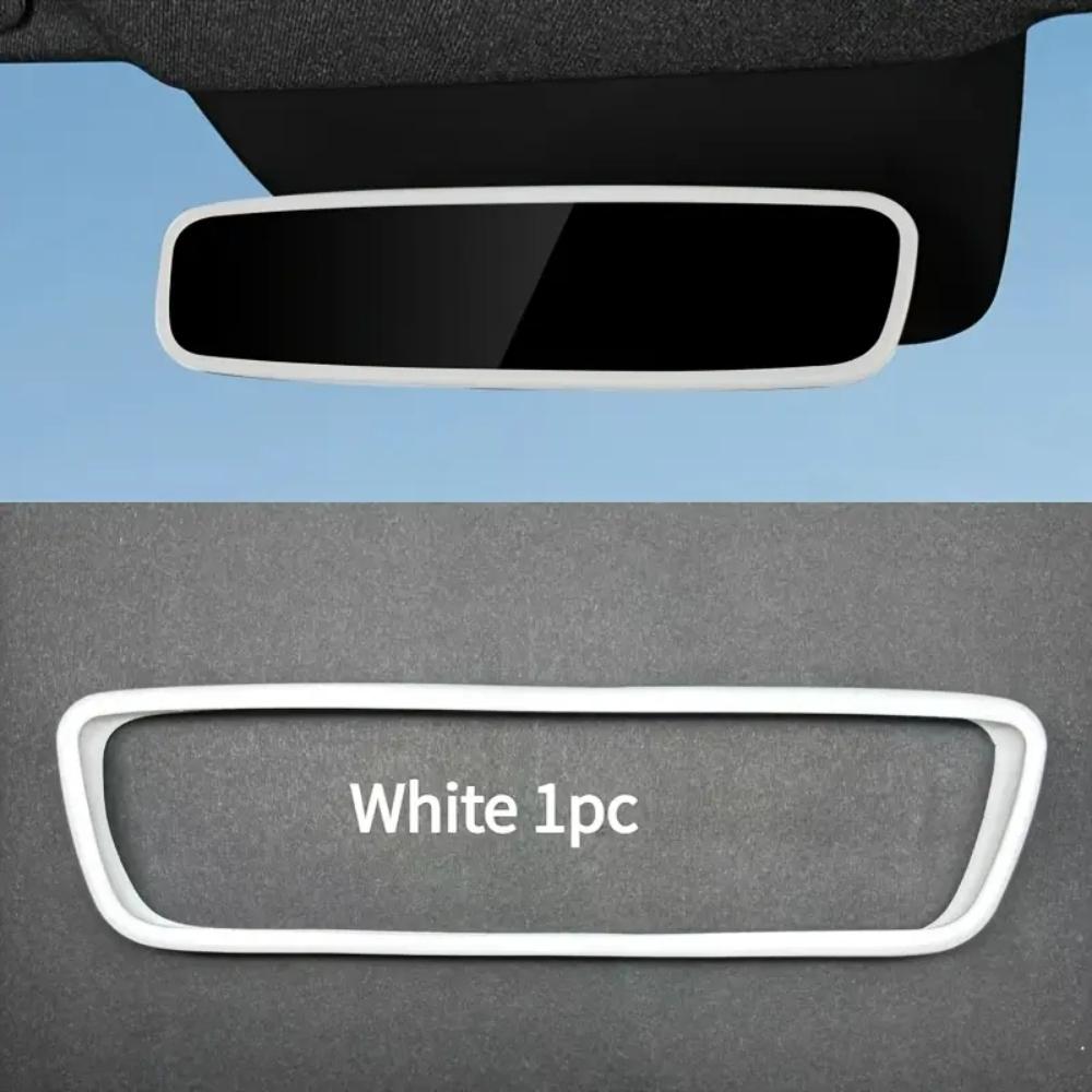 1 PC Car Rearview Mirror for Tesla model3/Y Silicone Inner Mirror Protective Cover Rearview Mirror Protective Cover