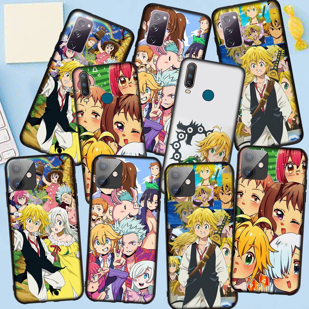 Phone Case for iPhone 17 16 15 Plus X Huawei P30 P20 Lite Redmi Note 14 12 11 13 Pro Max OPPO A60 A80 A40 A18 A38 A54 Seven Deadly Sins Meliodas Cover