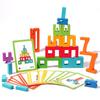 Wooden Digital Building Block Set: Educational Toys for Imagination & Concentration, Suitable for Children Aged 0-3
