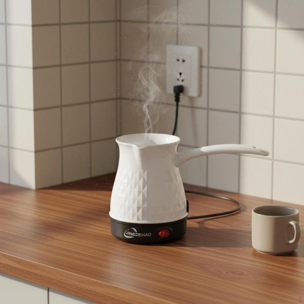 Caffettiera Turca Elettrica Anti-Secco Protezione Surriscaldamento Macchina Riscaldamento Rapido